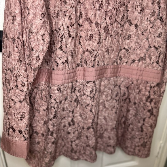 LANE BRYANT Womens Pink Pocketed Button Up Cardigan Plus 18/20.  #120 - Picture 13 of 13